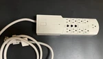 Curtis 8 Outlets Power Surge SP-3700. Great Looking Beige Color. Cord 6 Ft. Fixed Price $34.97.