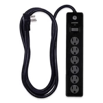 Ge 6-OUTLET Power Strip With Safety Covers, 10 Ft. (37442). Fixed Price $28.14.
