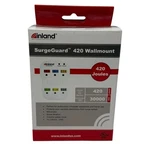 Inland Surgeguard 420 Wallmount White Joules Protector 03262. Fixed Price $8.40.