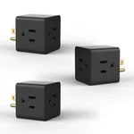 Powercords 3-PACK Grounded Wall Tap Outlet Splitter 3-PRONG Plug Ul Listed. Fixed Price $29.32.