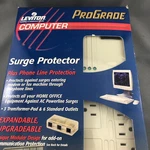 Leviton Prograde Surge Protector 5950-ST Light Almond Power Strip New. Fixed Price $14.43.