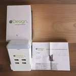 Design Outlet Extender W/ 2 Grounded Plugs & 4 Usb Ports New + Nightlight. Fixed Price $16.00.