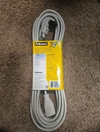 15FT Heavy Duty Extension Cord Case Of 6 Fellowes Indoor 3-PRONG Length Gray. Fixed Price $38.99.