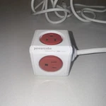 Powercube Extended - Outlet Adapter W/ 5FT Extension Cord Boston Red. Fixed Price $9.99.