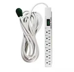 6 Outlet Surge Protector W/ 15 Ft. Heavy Duty Cord. Fixed Price $15.19.