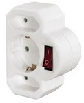 Hama 00108846 Type Universal 230V White 3500W Male/female 3-WAY. Fixed Price $11.59.