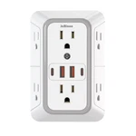 Plug Power Strip With 6 Ac Outlets 4 Usb PORT(2 Type C), Multi Socket Wall. Fixed Price $11.19.