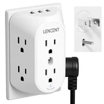 Lencent Prong Surge Protector Power Strip With Usb PORTS,2 Small, White. Fixed Price $37.11.