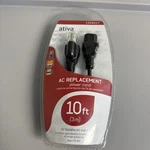 Ativa Replacement Power Cord 10FT 174-267 Nib. Fixed Price $5.00.