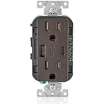 Leviton T5633-B 15-AMP & Type-c Usb Charger/tamper Resistant Outlet, Not. Fixed Price $41.29.