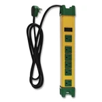 Gogreen Power 6 Outlet Metal Surge Protector, Ft Cord, 250 J, Yellow. Fixed Price $28.14.