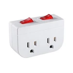 Grounded Outlet With Double On Off Switch,vseer 2 Port Electrical Plug.... Fixed Price $10.82.