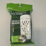 2 Packs Greenlite Advanced Power Strip 5 Outlet Wall Mounted Surge Protector. Fixed Price $11.98.