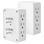 Fiiman 6 Outlet Wall Adapter, Ul Listed 3-PRONG Grounded To The White. Fixed Price $23.11.
