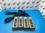 Tripp-lite Waber Outlet Industrial Power Strip 9' Cord 15 Amp 3SP Lot Of 4. Fixed Price $119.00.