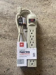 Hft 6 Outlet Power Strip W/surge Protection 3 Heavy Duty 14 Ga. Fixed Price $22.49.