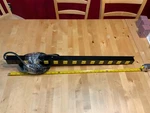 Suraielec 12 Outlet Long Metal Power Strip, 15 Ft Cord Surge Pack, Black. Fixed Price $28.00.