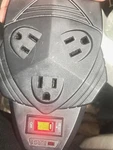 Fellowes Mighty Eight 6FT Surge Protector Power Strip Model 99090/BB-26-6B(V10). Fixed Price $19.99.