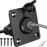 Waterproof Wall Socket Passthrough For Starlink Mini, Aluminum Dc 5.5 X 2.1 Fema. Fixed Price $35.99.