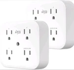 Kmc Smart Tap Mini 2-PACK, 4-OUTLET Wall Mounted Plug Adapter, 3.... Fixed Price $28.99.