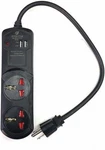 Sevenstar SS505 Universal Surge Protector Usb Ports 2A Charging Outlet 110-220V. Fixed Price $16.95.