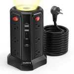 Long Surge Protector Power Strip 16 Ft Cord, PD20W Usb Black. Fixed Price $41.58.