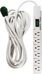 Gogreen Power Outlet Surge Protector, 15FT Cord, White GG-16315-15. Fixed Price $26.99.