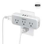 Multi Plug Outlet Extender, Usb Wall Charger, Tessan Splitter Wit.... Fixed Price $26.31.
