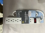 Complete Home 6 Outlet Strip Surge Protector 2 Foot Cord Grounded Free Ship(c). Fixed Price $11.95.