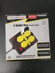 Tower Manufacturing C664502001-13 15 Amp 4-OUTLET Circuit Breaker Power Box. Fixed Price $15.39.