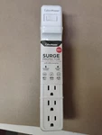 Cyberpower P504UC Surge Protector Outlets + Usb And A, 4' Braided Cord. Fixed Price $14.99.