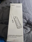 Power Strip, Alestor Surge Protector With 12 Outlets And 4 Usb 6 Ft, Black. Fixed Price $17.99.