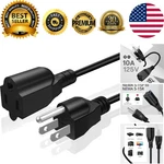 Tnp Universal Power Extension Cord Cable Strip 3FT - Prong F.... Fixed Price $13.59.