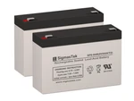 Tripp Lite Smart 500RT1U Replacement Battery Set - (2 Batteries 6V 9AH). Fixed Price $28.96.
