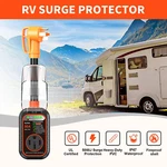 Rv Surge Protector W/led Integrated Light Power Adapter 50 Amp Circuit Tester. Fixed Price $31.99.