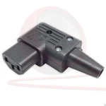 Schurter Angled Iec C13 Female Cable Mount Rewireable Kettle Plug. 4785.0000. Fixed Price $52.39.