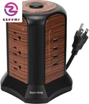 Power Strip Tower Surge Protector, Desktop Charging Station, 10 Ft Extension Co. Fixed Price $59.62.
