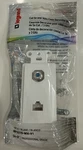 Legrand CAT5E & 3GHZ Coax Decorator Strap White WP3215-WH-V1 New Sealed. Fixed Price $8.99.