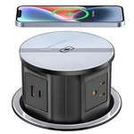 Pop Up Outlet For Countertop With 20W Usb , Recessed Power Strip 4.7INCH Outl.... Fixed Price $160.79.
