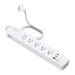 ECO4LIFE C380N 4-AC Outlet And 3-USB Port 900-JOULES Smart Wi-fi Surge Protecto. Fixed Price $53.81.