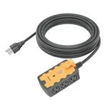 Dewenwils Workshop Power Strip, 6-OUTLETS With 25 Ft Extension Cord, Heavy. Fixed Price $30.99.