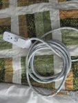 3-OUTLET Power Strip Surge Protector 8 Ft Braided Long Extension Cord.... Fixed Price $5.00.