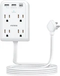 Flat Electrical Outlet Extender With Usb Ports, 4 3 Wall Plug, 6 Ft. Fixed Price $27.32.