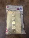Knightsbridge FP2184BB Flat Plate 4G Way 10-200W Dimmer Polished Brass. Fixed Price $89.00.
