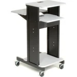 Global Industrial Projector Presentation Cart - Gray/black. Fixed Price $189.83.