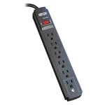 Tripp Lite TLP615B Outlet Strip, Surge, 5-15R, 5-15P, Ft., Black. Fixed Price $34.99.