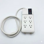 Woods 6-PORT Surge Protector With Coax Line Protection 2273. Fixed Price $11.42.