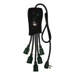 Go Green Power Inc. 5-OUTLET Surge Protector, Black Versatile, Space-saving.... Fixed Price $24.06.