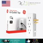 Ge 6 Outlet Side Entry Power Tap, Access Adapter, Ul Listed, White, 54543. Fixed Price $14.99.