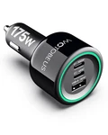 Wotobeus 175W 3-PORTS Usb Car Charger With Color-changing Led Indicator, Pd.... Fixed Price $51.41.